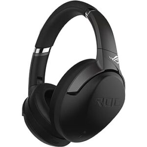 ASUS ROG Strix Go BT Gaming Headset (AI noise-canceling microphone, Hi-Res Audio, Active Noise Cancellation, Bluetooth, 3.5mm, Compatible with Laptop, PS5, Nintendo Switch and Smart Devices)